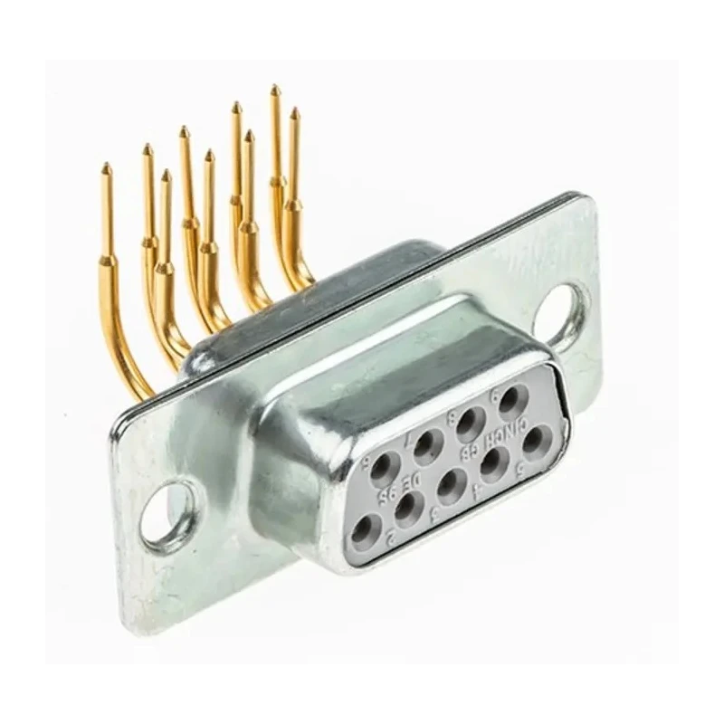 RS PRO 9 Way Right Angle Through Hole D-Sub Connector Female 2.74 mm Pitch 750V 5A 472-685