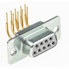 RS PRO 9 Way Right Angle Through Hole D-Sub Connector Female 2.74 mm Pitch 750V 5A 472-685