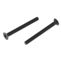 RS PRO Steel Black Hex Socket Countersunk Screw M3 x 30 mm 124-7190