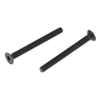 RS PRO Steel Black Hex Socket Countersunk Screw M3 x 30 mm 124-7190