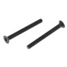 RS PRO Steel Black Hex Socket Countersunk Screw M3 x 30 mm 124-7190