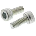 RS PRO Bright Zinc Steel Hex Socket Cap Screw Thread M8 Length 12 mm Hex Drive DIN 912 124-7274