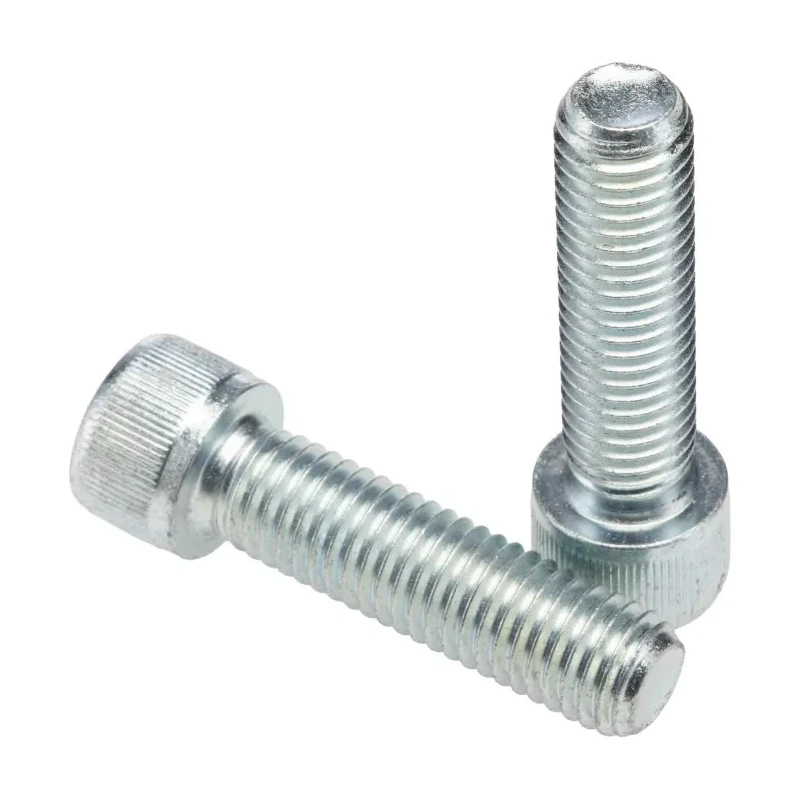 RS PRO Bright Zinc Steel Hex Socket Cap Screw, Hex, M12 x 45 mm 124-7295