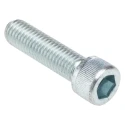RS PRO Bright Zinc Steel Hex Socket Cap Screw, Hex, M12 x 45 mm 124-7295