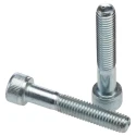 RS PRO Bright Zinc Steel Hex Socket Cap Screw M8 x 45 mm Steel Material DIN 912 Standard 124-7275