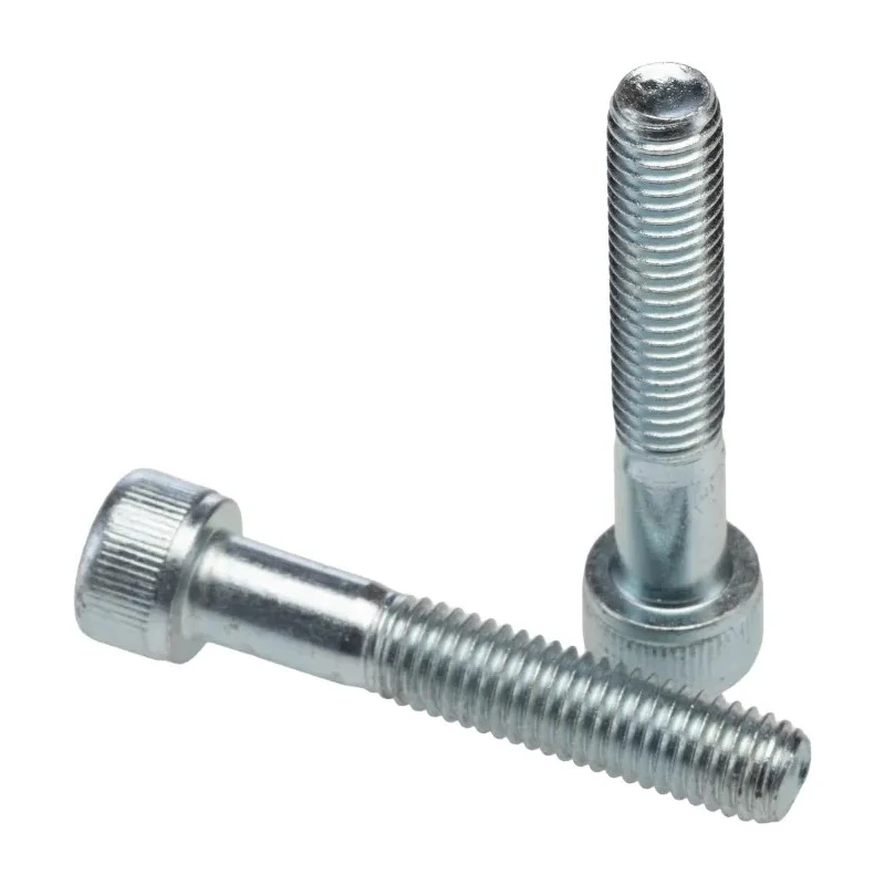 RS PRO Bright Zinc Steel Hex Socket Cap Screw M8 x 45 mm Steel Material DIN 912 Standard 124-7275