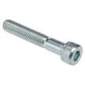 RS PRO Bright Zinc Steel Hex Socket Cap Screw M8 x 45 mm Steel Material DIN 912 Standard 124-7275