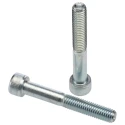 RS PRO Bright Zinc Steel Hex Socket Cap Screw, Hex, M8 x 55 mm 124-7276