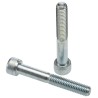 RS PRO Bright Zinc Steel Hex Socket Cap Screw, Hex, M8 x 55 mm 124-7276