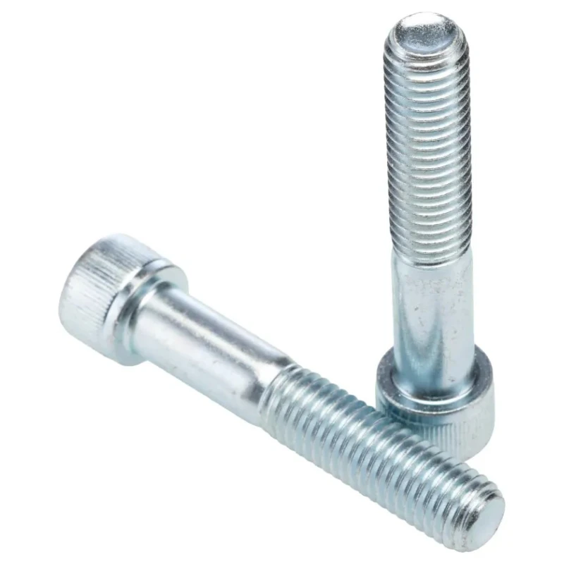 RS PRO Bright Zinc Steel Hex Socket Cap Screw, Hex Drive, Thread M12, Length 65mm 124-7298