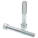 RS PRO Bright Zinc Steel Hex Socket Cap Screw M12 Diameter 80 mm Length 124-7301