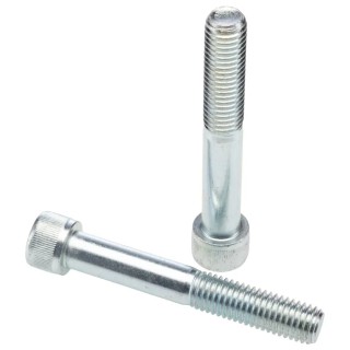 RS PRO Bright Zinc Steel Hex Socket Cap Screw M12 Diameter 80 mm Length 124-7301