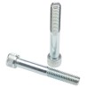 RS PRO Bright Zinc Steel Hex Socket Cap Screw M12 Diameter 80 mm Length 124-7301