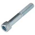 RS PRO Bright Zinc Steel Hex Socket Cap Screw Thread M12 Length 75mm Hex Drive DIN 912 124-7300