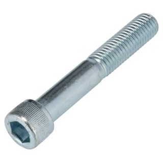 RS PRO Bright Zinc Steel Hex Socket Cap Screw Thread M12 Length 75mm Hex Drive DIN 912 124-7300