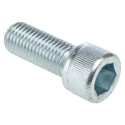 RS PRO Bright Zinc Steel Hex Socket Cap Screw, Hex, M16 x 40 mm 124-7304