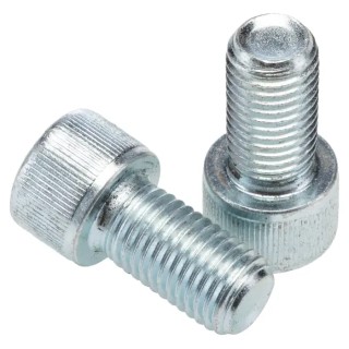 RS PRO Bright Zinc Steel Hex Socket Cap Screw, Thread M16 Length 30mm Hex Drive DIN 912 124-7303