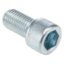 RS PRO Bright Zinc Steel Hex Socket Cap Screw, Thread M16 Length 30mm Hex Drive DIN 912 124-7303