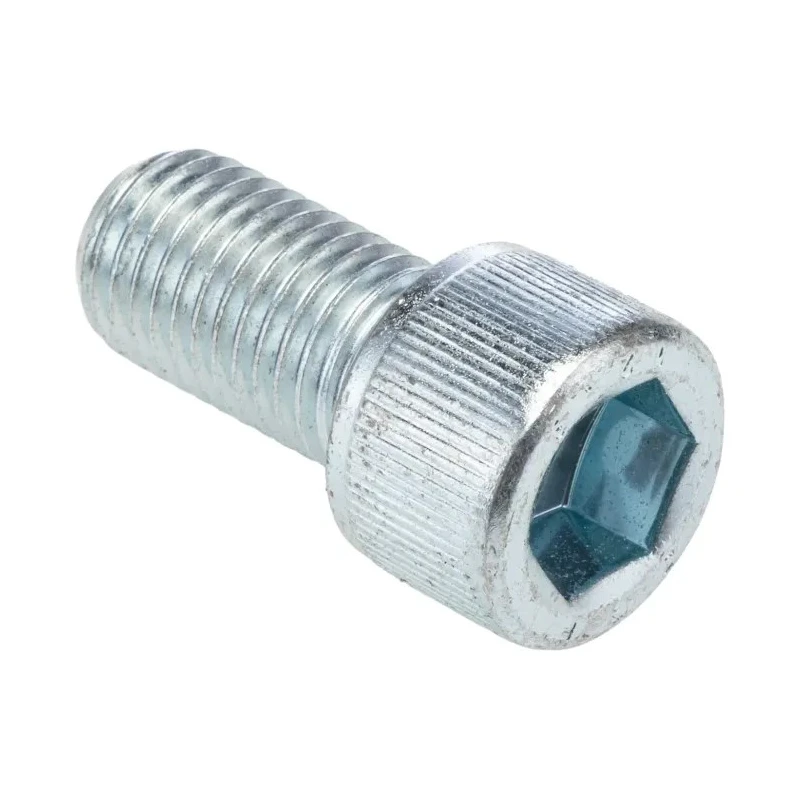 RS PRO Bright Zinc Steel Hex Socket Cap Screw, Thread M16 Length 30mm Hex Drive DIN 912 124-7303