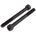 RS PRO Black Steel Hex Socket Cap Screw, Hex Drive, Thread M20 x 40mm Length Model 124-7339