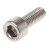 RS PRO Plain Stainless Steel Hex Socket Cap Screw M8 x 90 mm A2 Stainless Steel DIN 912 124-7361