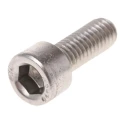 RS PRO Plain Stainless Steel Hex Socket Cap Screw M10 x 45 mm 304 A2 Stainless Steel DIN 912 124-7362