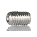 RS PRO Stainless Steel M6 x 10 mm Plain Cup Grub Screw DIN 7991 DIN 916 124-7394