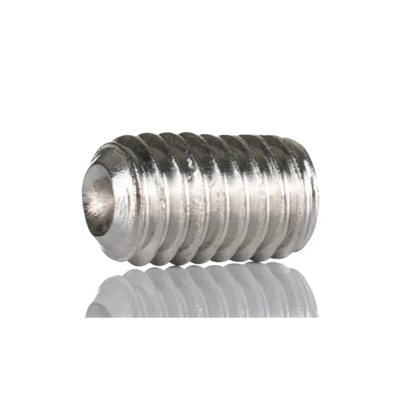 RS PRO Stainless Steel M6 x 10 mm Plain Cup Grub Screw DIN 7991 DIN 916 124-7394