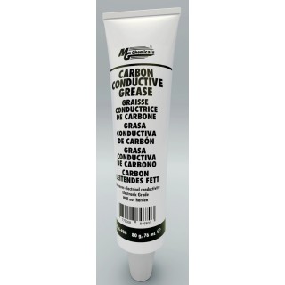 MG Chemicals Carbon Conductive Silicone Grease 73 ml Food Safe Paste Tube 846-80g