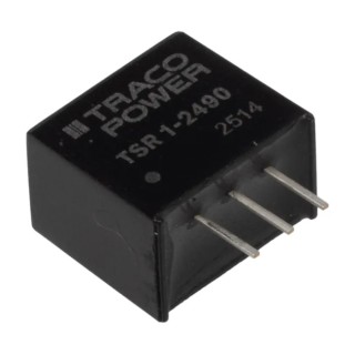 TRACOPOWER Switching Regulator Single Output 9V DC 1A 9W Through Hole TSR 1-2490