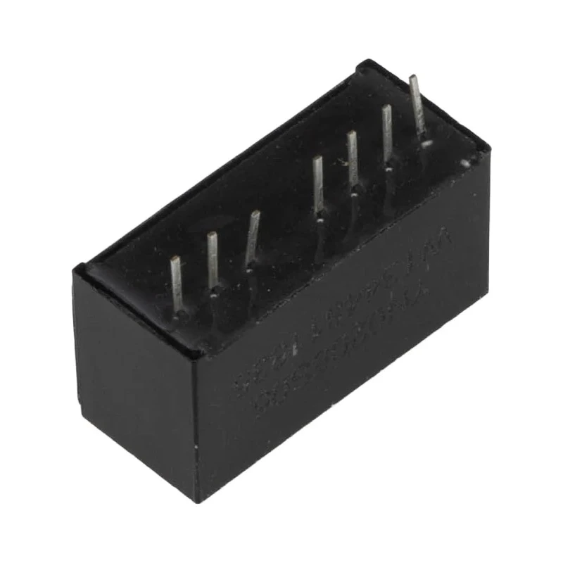 TRACOPOWER Regulated Isolated DC/DC Converter 5V DC 400mA, 9V DC Input, 4.5V Input, 1W Power PCB SIP Package TMR 0511