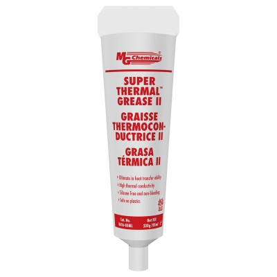 MG Chemicals Zinc Oxide Aluminium Oxide Boron Nitride Thermal Grease 1.8 W/mK 85 ml Tube 8616-85ml