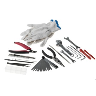 RS PRO 19 Piece 3D Printer Repair Tool Kit with Case 124-7713