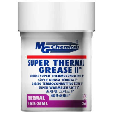 MG Chemicals Boron Nitride Zinc Oxide Aluminium Oxide Thermal Grease 1.8 W/mK Tube 25ml 8616-25ml