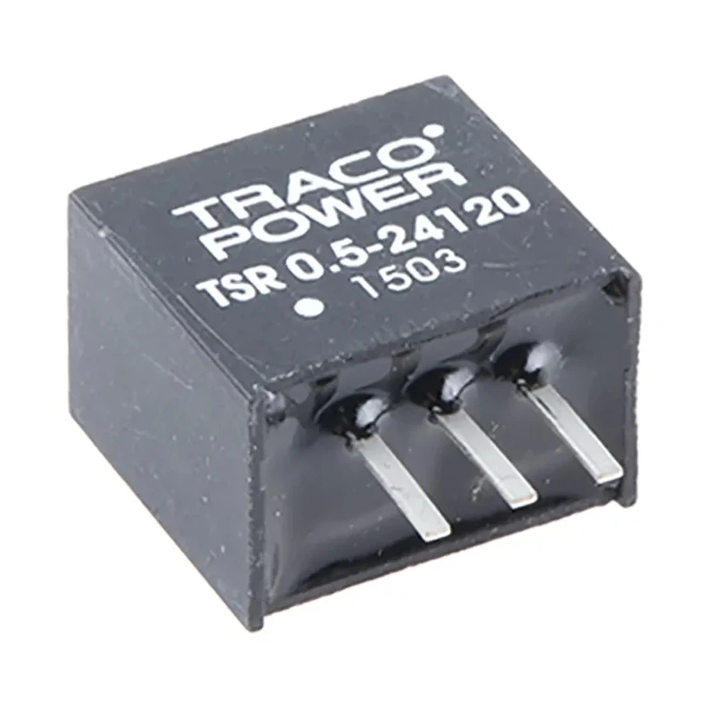 TRACOPOWER Switching Regulator Through Hole SIP-3 Package 12V DC Output 500mA 97% Efficiency TSR 0.5-24120