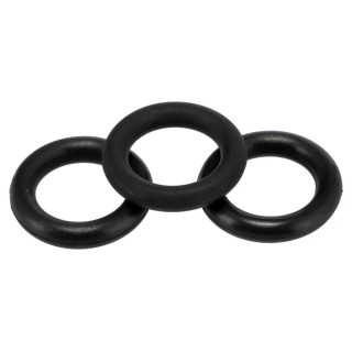 RS PRO Fluorocarbon Elastomer O-Ring, 9.19 mm Inside Diameter, 0.375 in Outside Diameter, Shore 70 Hardness, Model 129-050