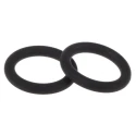 RS PRO Fluorocarbon Elastomer O-Ring, 12.37 mm ID, 17.46 mm OD, Shore 70 Hardness, Black, Italy 129-072