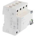 Siemens 5SV3 Series Residual Current Circuit Breaker, 40A, 4-Pole, 30 mA, Type A, 0.8 kA Breaking Capacity, 400V AC 5SV3344-6
