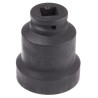 SKF 3/4 in Drive 70 mm Locking Socket Square Drive Alloy Steel Black Oxide Finish Overall Length 63mm TMFS 10