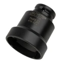 SKF 3/4 in Drive 70 mm Locking Socket Square Drive Alloy Steel Black Oxide Finish Overall Length 63mm TMFS 10