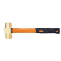 Bahco Aluminium Bronze Head Non-Sparking Sledge Hammer with Fibreglass Handle, 4.5 kg, 836 mm Overall Length NS502-4500-FB