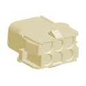 TE Connectivity Universal MATE-N-LOK Female Connector Housing, 6.35 mm Pitch, 6 Way, 2 Row Straight 2178773-1