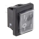 Arcolectric (Bulgin) Ltd DPST On-Off On-Off Rocker Switch Panel Aluminium Housing 16A 250V AC IP67 IP54 C1350ALGAC