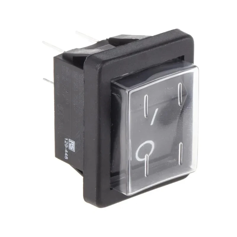 Arcolectric (Bulgin) Ltd DPST On-Off On-Off Rocker Switch Panel Aluminium Housing 16A 250V AC IP67 IP54 C1350ALGAC