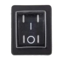 Arcolectric (Bulgin) Ltd DPST On-Off On-Off Rocker Switch Panel Aluminium Housing 16A 250V AC IP67 IP54 C1350ALGAC