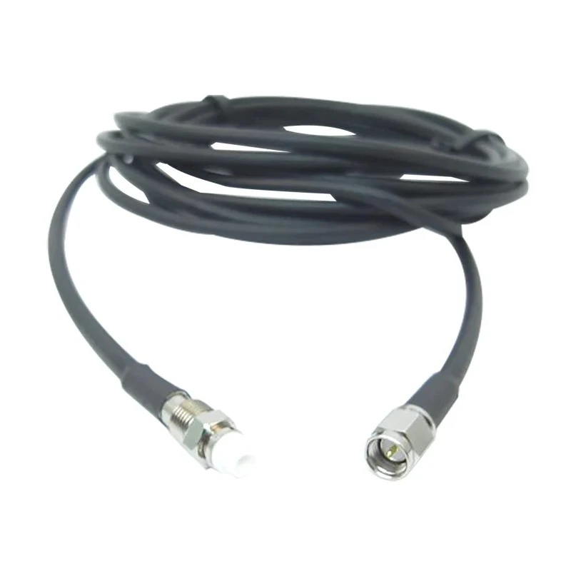 Siretta ASMA Series 10 m RF LLC200A Coaxial Cable 50 Ω Black Terminated LLC200A