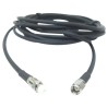 Siretta ASMA Series 10 m RF LLC200A Coaxial Cable 50 Ω Black Terminated LLC200A
