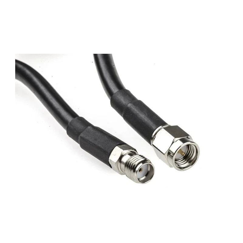 Siretta ASMA Series 10 m RF 50 Ω Low Smoke Zero Halogen Terminated Coaxial Cable LLC200A