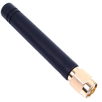 Siretta Stubby Multi-Band Internal Antenna with SMA Male Connector 800 MHz to 2.1 GHz DELTA1A/x/SMAM/S/S/11