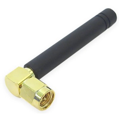 Siretta Stubby Multi-Band Antenna with SMA Male Connector 800 MHz to 2.1 GHz DELTA2A/x/SMAM/S/RA/11